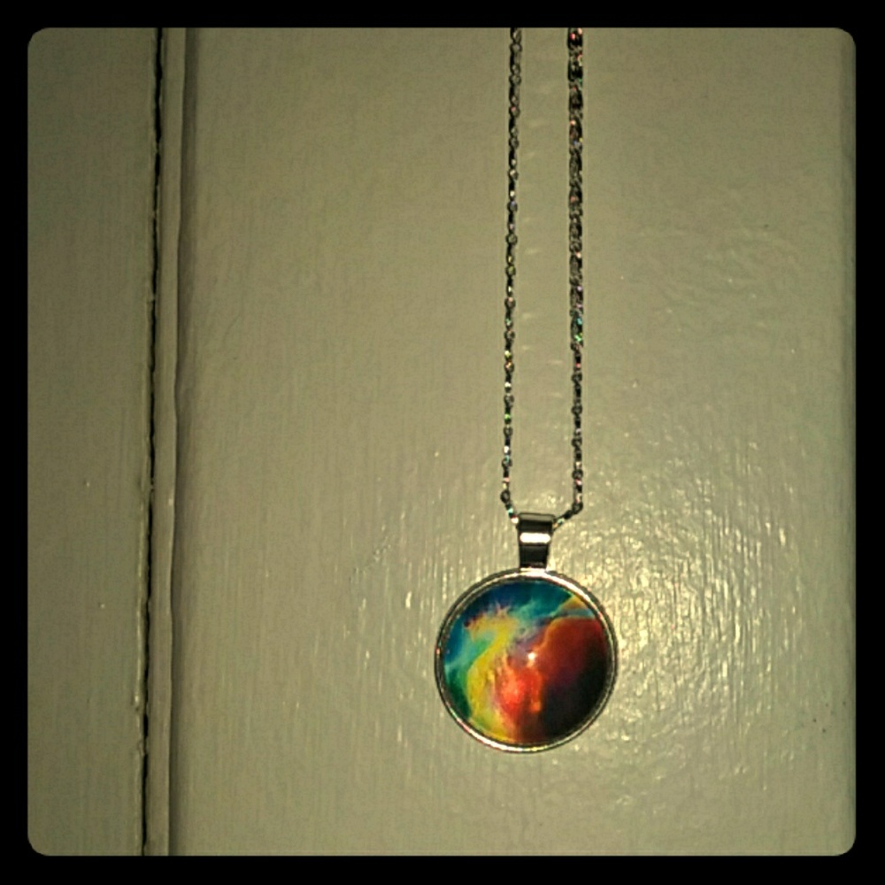 Nebula pendant necklace